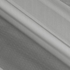 2 Yards Grey 60 Inch Power Mesh Fabric 4Way Stretch 90% Nylon 10% Spandex