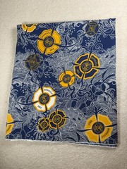 Honolulu Fire Dept Fabric Blue Yardage 5 Yds 60″ Quilting Crafts Sewing Hawaii