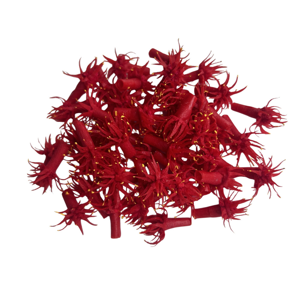 50 PCS Small Fabric Flower for Jewelry Making DIY Craft Supplies