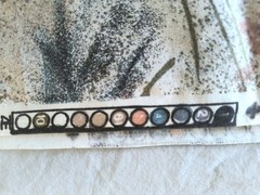 Interior Fabric Design Inc Polished Cotton Muted Abstract 114″ Long 54″ Wide