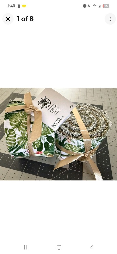 LOOPS & THREADS Jungle Animals Jelly Roll Fabric 100% Cotton 20 pc 2.5″ x 42″