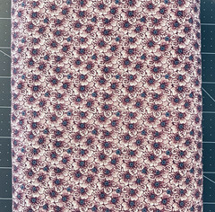 1.75 yards – General Fabrics Company Purple Blue Flowers Quilting Cotton HTF