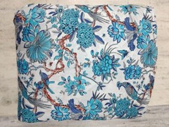 25 Yard Hand Block Print Handmade Cotton Indian Natural Sanganeri Print Fabric