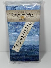 Stonehenge Linda Ludovico Gradations Mystic Midnight Blue 42 X 2.5” Strips
