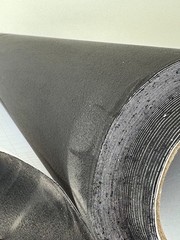 Charcoal black Self Adhesive Faux Suede Wrap Sticker Felt Stretch for Car Interi