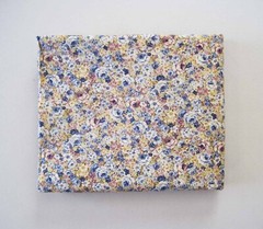 4.25 Yards Antique Color Symphony Floral Fabric Quilt Gate 035 Blue Brown Purple
