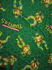 teenage mutant ninja turtles fun fabric stretchy 10 x 8 inch 1pc new