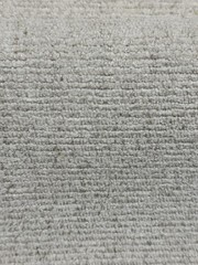 Holly Hunt/ Great Plains Heathered Ottoman: Frost, 12y11in, Soft Textured