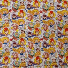 Willy Wonka & The Chocolate Factory Packed Winners Camelot 100% Cotton Fabric