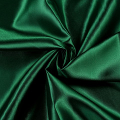Hunter Green Satin Fabric, 10 Yards Continuous, 45” Wide, Wedding Party Decorati