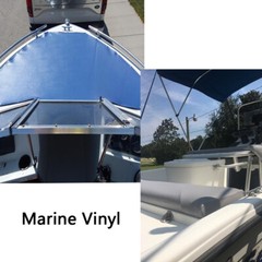 Auto Marine Vinyl Faux Leather Fabric Durable Polyester Backed & Super Versatile