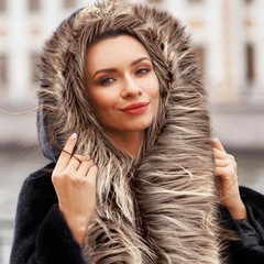 Soft & Fluffy 10 x 20 Inch Beige Faux Fur Fabric – Ideal for DIY and Decorations