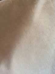 Ivory / Light Beige Microfiber Velvet Upholstery Fabric By the Yard (R389-RK16)