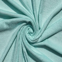 Mint Terry Towel Fabric 10 oz 100% Cotton 45″ Wide Sold by the Yard
