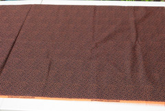 1 Yard 22″ X 44″ Autumn Accents Jo-Ann’s Exclusive Fabric Black With Orange Dots