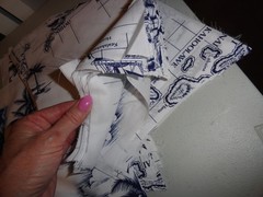 Lot of Hawaiian Small Fabric Scraps Remnants for Crafting approx. 10″ x 8″