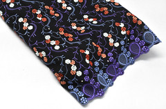 High Quality Austrian Fabric 5 Yards x 51″ Semi-Sheer Embroidered Austria Flower