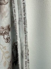 Disney Bambi Scenic Toile Fabric Springs Creative 2014 100% Cotton Woodland