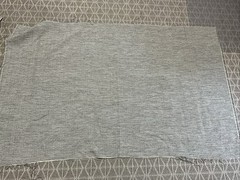 Remnant Fabric Designer Beige Home 56” X 35” Medium To Heavy Weight