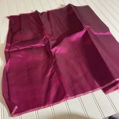 SILK Violet-Purple , FABRIC 4 Yards x 22 Inches Wide or 144 Inches x 22 Wide