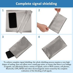 Emf Protection Fabric Faraday Fabric Polyester EMI Rf & RFID Shielding 43″ X 98″