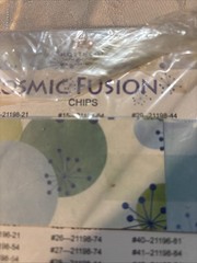 Northcott Cosmic Fusion Chips Charm Pack New Package Colorful 5 X 5” Quilt Sew
