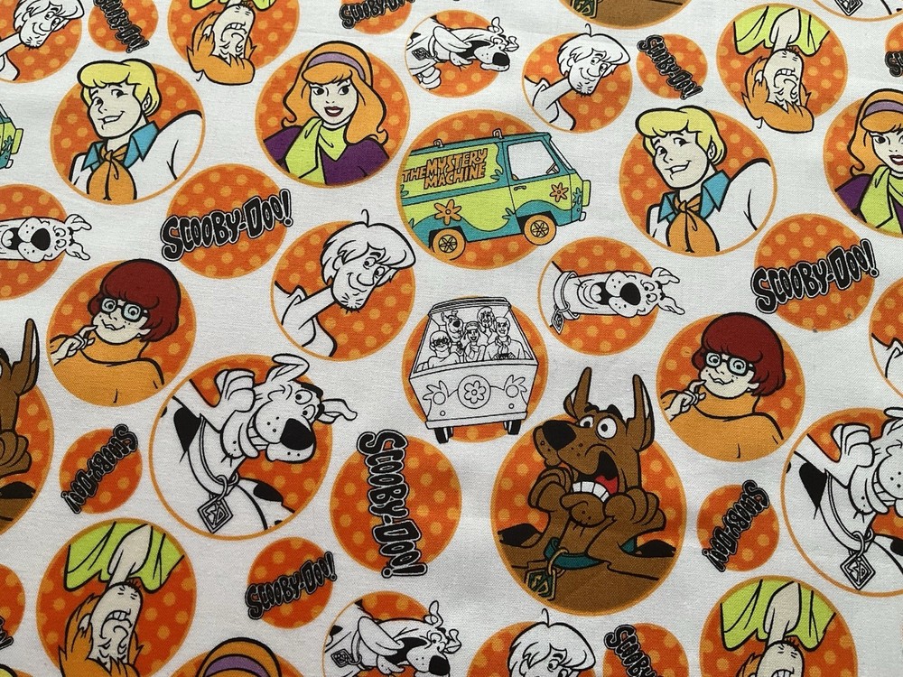 Fabric Scooby Doo 2016s By Camelot Fabric 43”x 32”116
