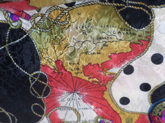 Hi Fashion Fabric INC VTG 1980’s Oleg Cassini Style Material 2 Yards