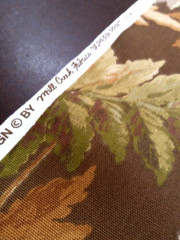 Mill Creek Autumn Leaves Green/Golden/Plum Multipurpose Fabric BTY Gorgeous