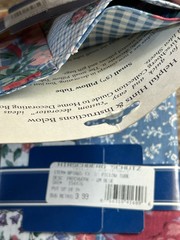 New Lot The Hirschberg Schutz Collection 5” Pillow Tube 5X18 DIY Patchwork Blue