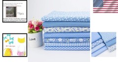 Cotton Fabric DIY Making Supplies Quilting Patchwork Fabric Fat Quarter Bundl…