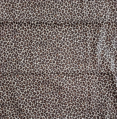 P Kaufmann Cheetah Animal Print Cotton Black Brown Fabric 3.8 Yds x 58