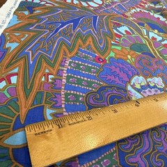 Kaffe Fassett Belle Epoch PWGP 133 Blue 3/4yd Modern Bright Fresh Rowan