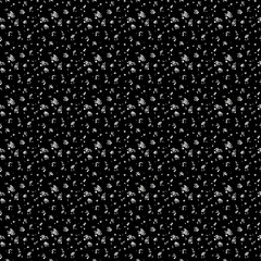FIGO – Ink & Earth By Figo Studio – Ditsy – Black 1/4yd