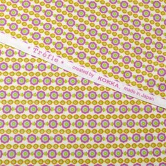 Daiwabo (Made in Japan) Floral Neats, Light Weight Cotton Canvas, Fantastic! BTY