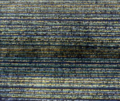Hollywood Stripe Aquamarine Valdese Chenille Upholstery Fabric By The Yard
