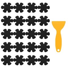 Anti Skid Strips Bath Grip Stickers Self-adhesive Backing PEVA Construction