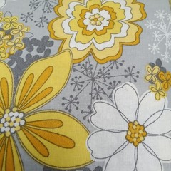 Quilting Fabric Sewing Craft Gray Matters Floral Emma & Mila 148″ x 45″