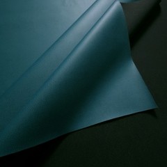 Matte Teal Green Vibrant Leatherette Fabric 54″ Eggshell Finish By The Yard