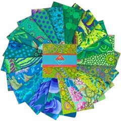 5″ Charm Pack – Kaffe Fassett Tidal FreeSpirit Classics Fabric Precuts M518.02