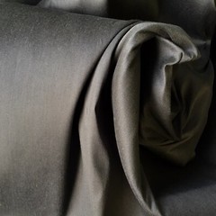 Charcoal Dark Gray Solid Linen Blend Fabric 55″ w HOME DECOR UPHOLSTERY per yard