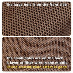 140x50cm Speaker Mesh Fabric Dustproof Acoustic Grill Cloth Cover