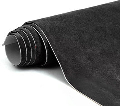 Premium Black Suede Fabric Wrap – 17×70 inch Suede Wrap for Car Interior – Self-