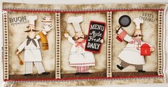 Buon Appetito Cooking Chef Panel by SPX Fabrics btp