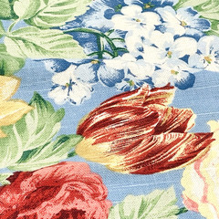 5th Avenue Designs Floral Garden Flower Bouquet Decor Fabric 27”x54” Protected