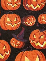 Quilting Fabric Lot – Halloween, 10 Fat Quarters + 1 FREE!