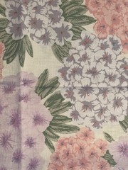 Cotton Fabric Floral Hoffman California Fabrics Half Yard X 44” Sewing Quilting