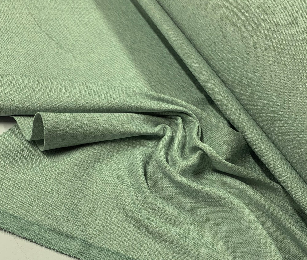 PREMIUM-QUALITY DESIGNER UPHOLSTERY FABRIC : 140CM WIDE : PERFECTO- CELADON –