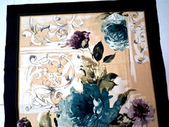 23×44″ Fabric Panel INTERLUDE Michele D’Amore Benartex Multicolor Floral Design