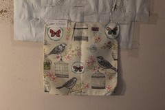 Clarke & Clarke Melodie Birds and Butterflies Various Colors and Sizes